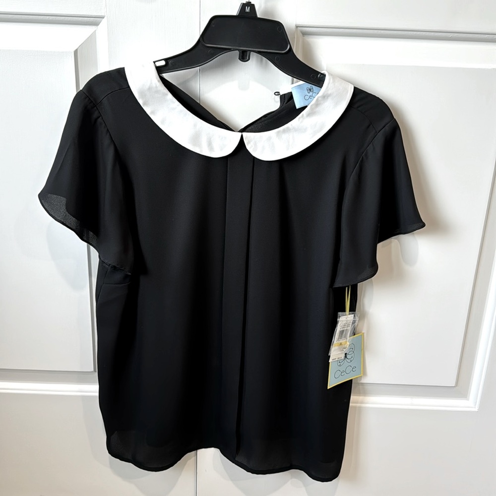 Brand New, never worn CeCe black shirt from Nordstrom